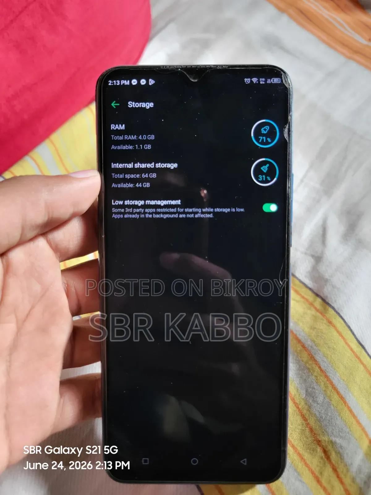Infinix Hot 10 Play 64 GB Blue