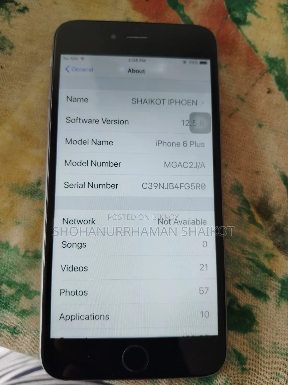 Apple iPhone 6 Plus 128 GB Gray