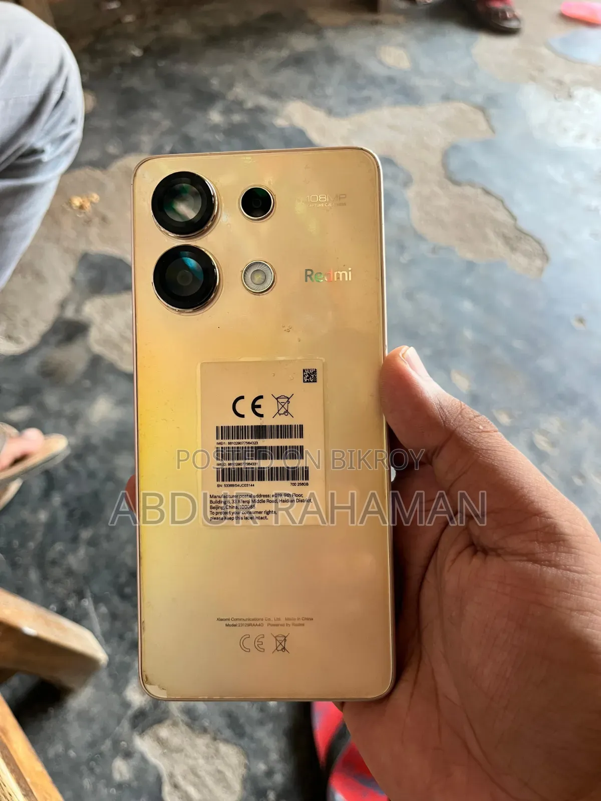 Xiaomi Redmi Note 13 256 GB Rose Gold