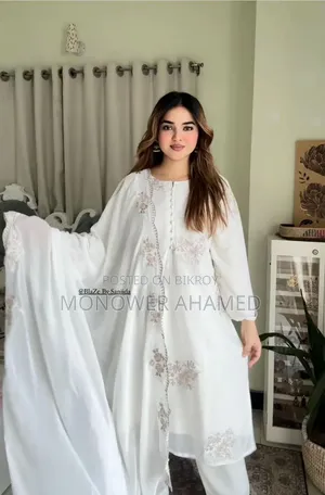 New Sadabahar Collection Cotton fabric and embroidery work.