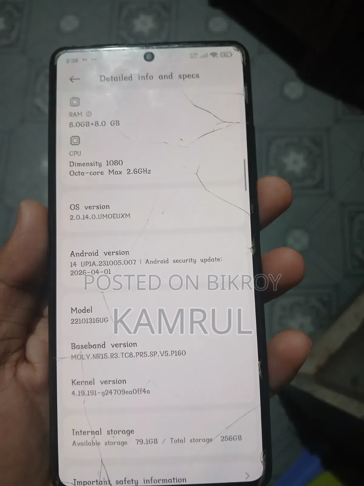 Xiaomi Redmi Note 12 Pro+ 5G 256 GB Black