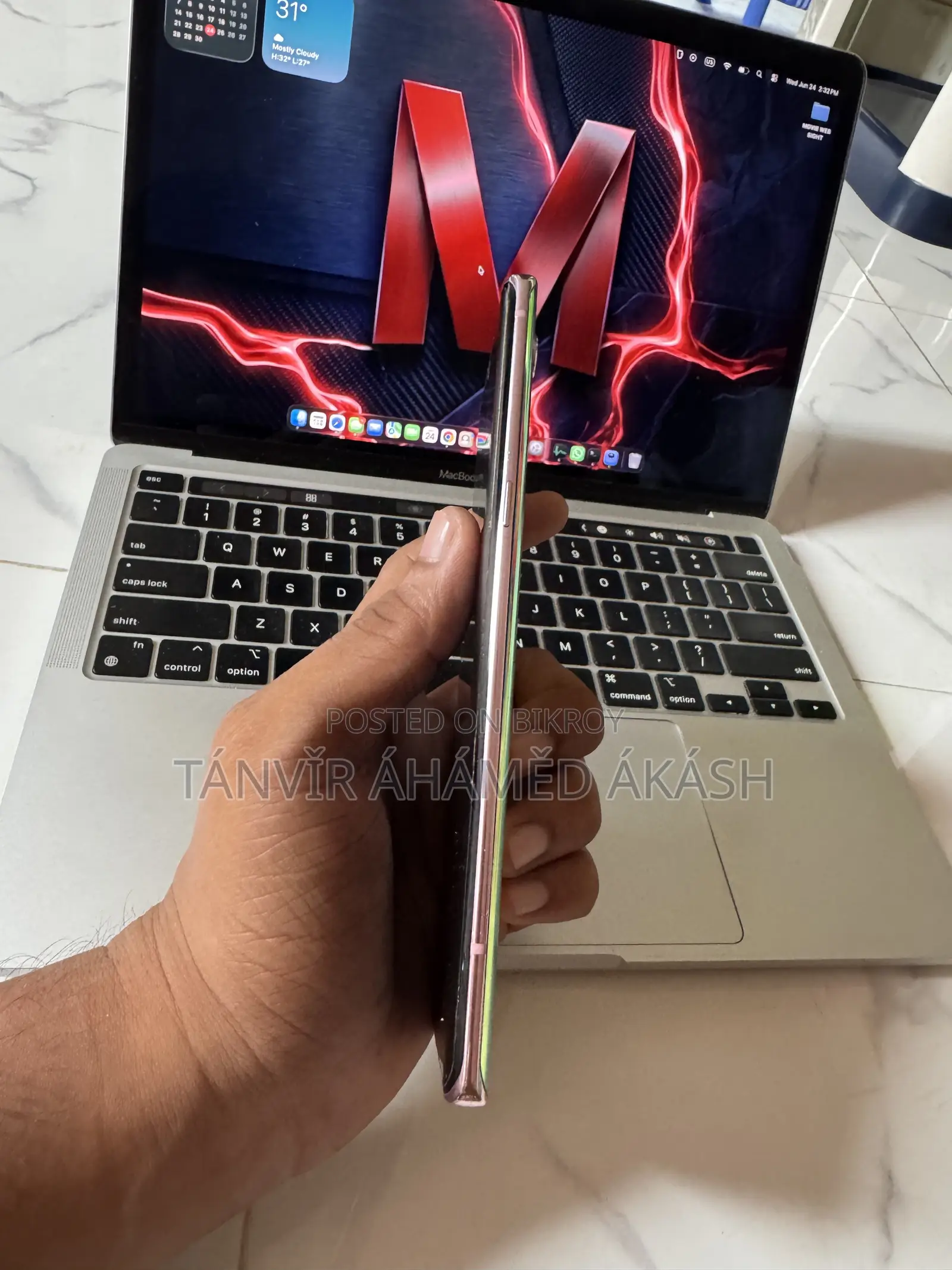 LG Velvet 5G 128 GB Pink