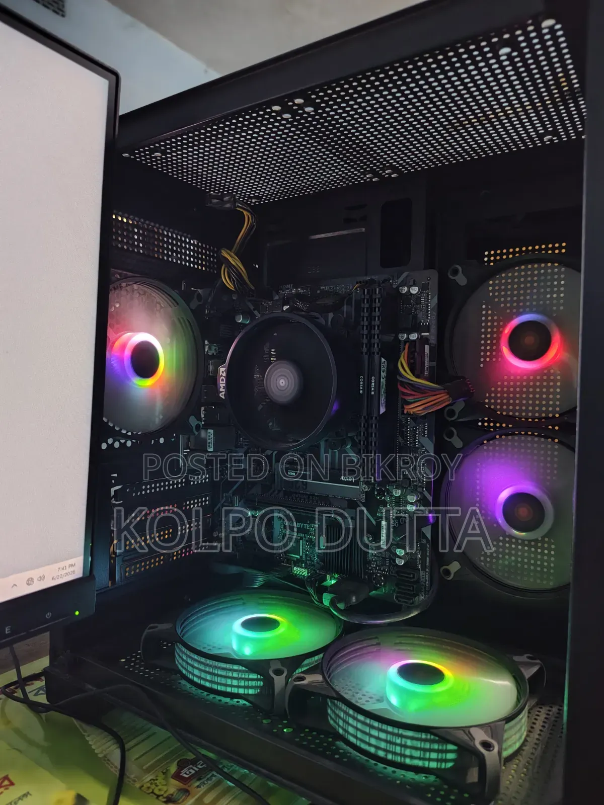 Desktop Computer 16GB AMD Ryzen 5 SSD 1T