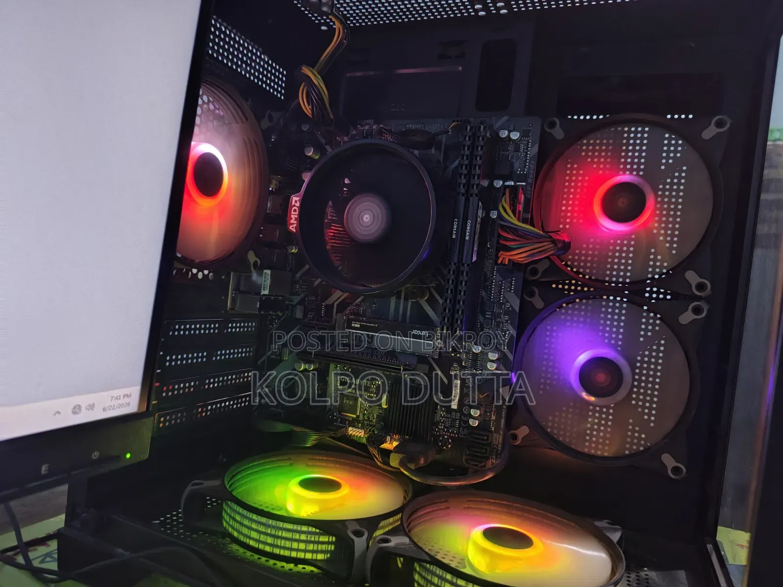 Desktop Computer 16GB AMD Ryzen 5 SSD 1T