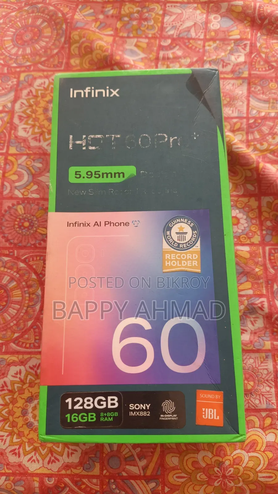 Infinix Hot 60 Pro+ 128 GB Silver