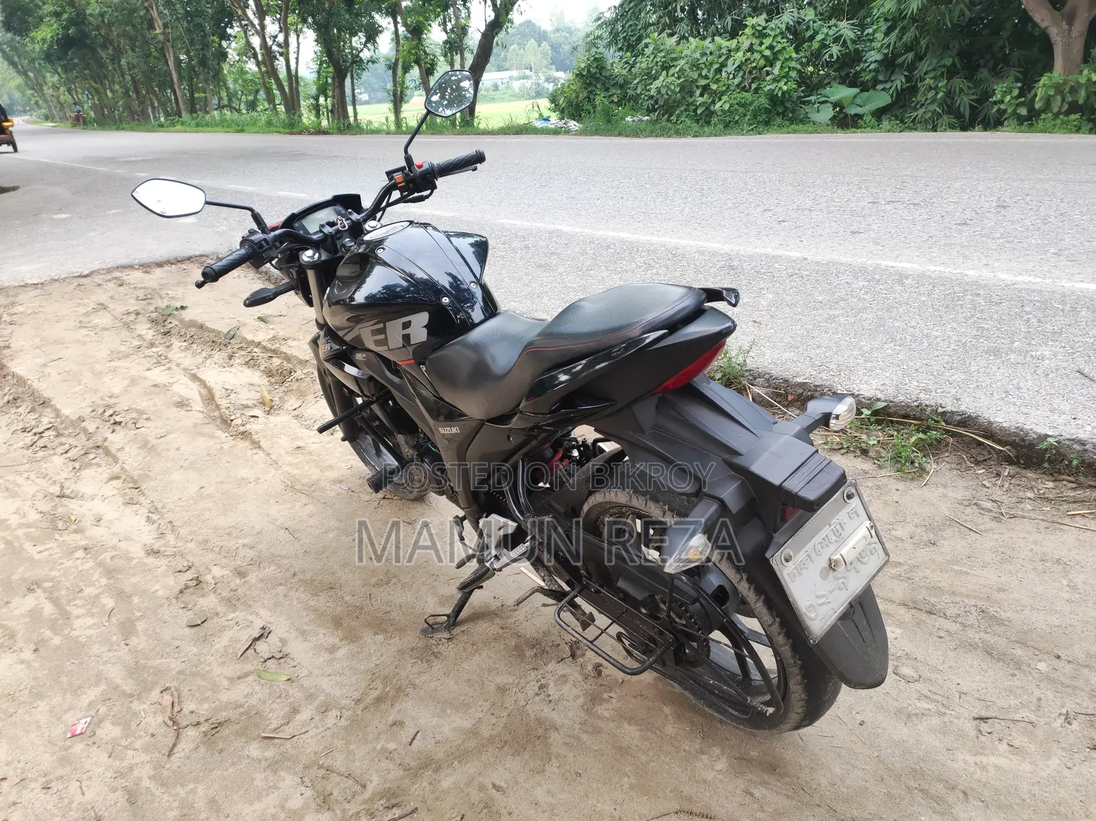 Suzuki Gixxer Monotone 2017 Black