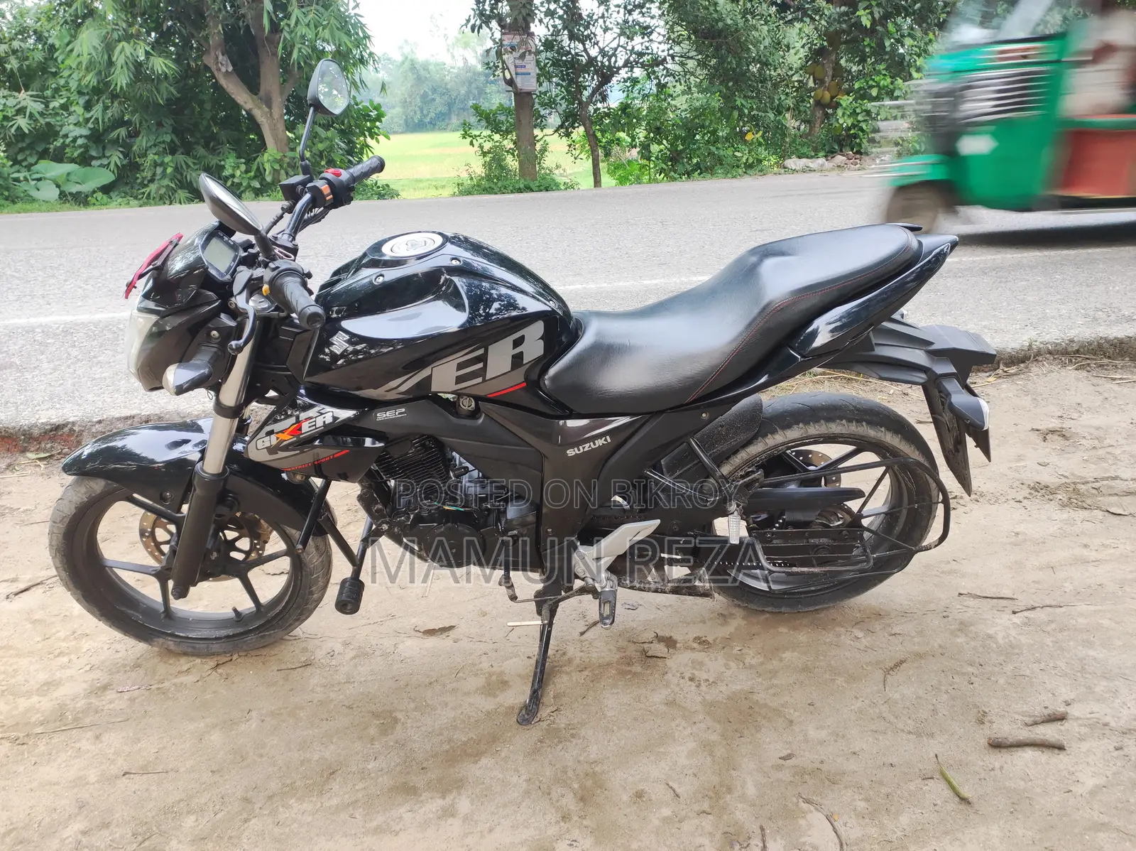 Suzuki Gixxer Monotone 2017 Black