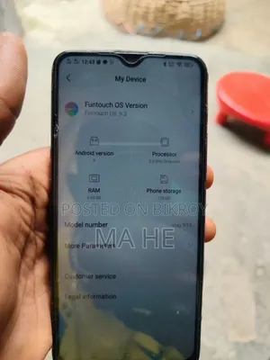 Vivo Y19 128 GB Blue