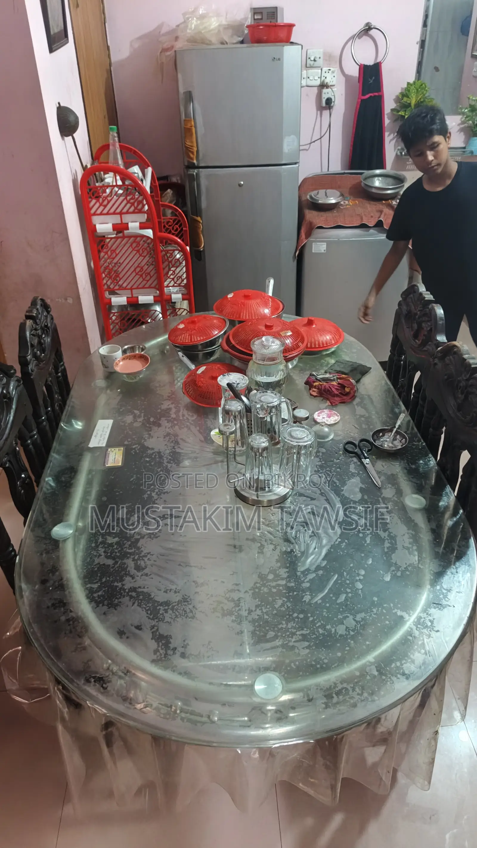 Glass Dining Table