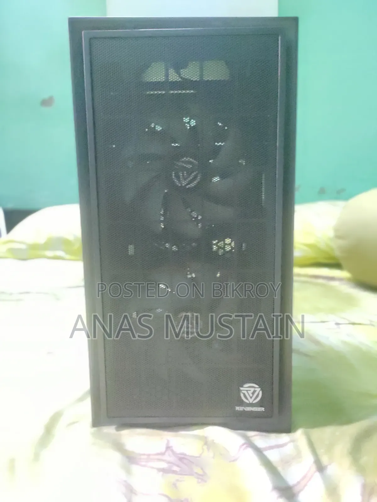 Revenger Fire Mid Tower RGB Gaming Case