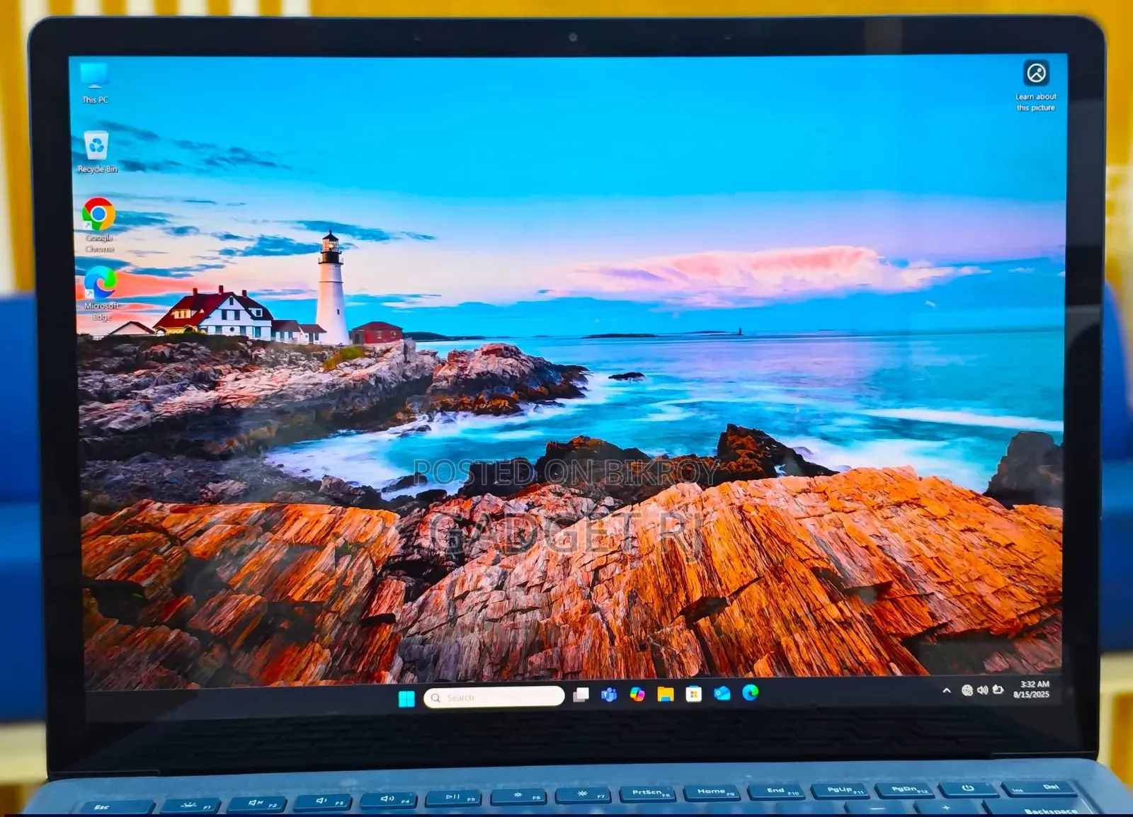 ল্যাপটপ Microsoft Surface Laptop 3 ৮জিবি Intel Core i5 SSD ২৫৬জিবি