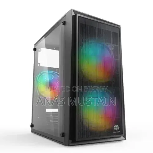 Revenger Fire Mid Tower RGB Gaming Case