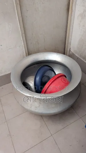 One Large Cooking Pot + One Large Saucepan