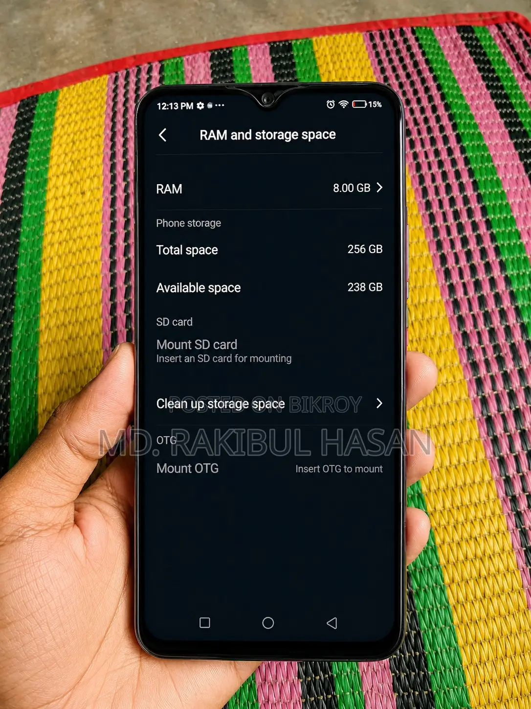 Vivo Y17 256 GB Black