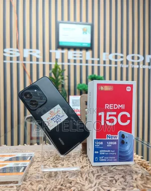 Xiaomi Redmi 15C 4G 128 GB Black