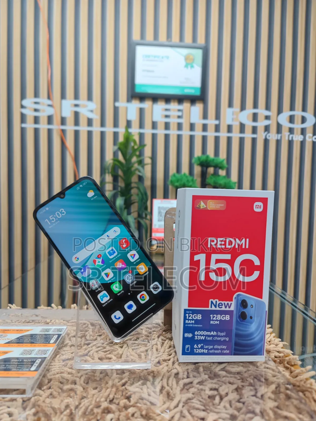 Xiaomi Redmi 15C 4G 128 GB Black