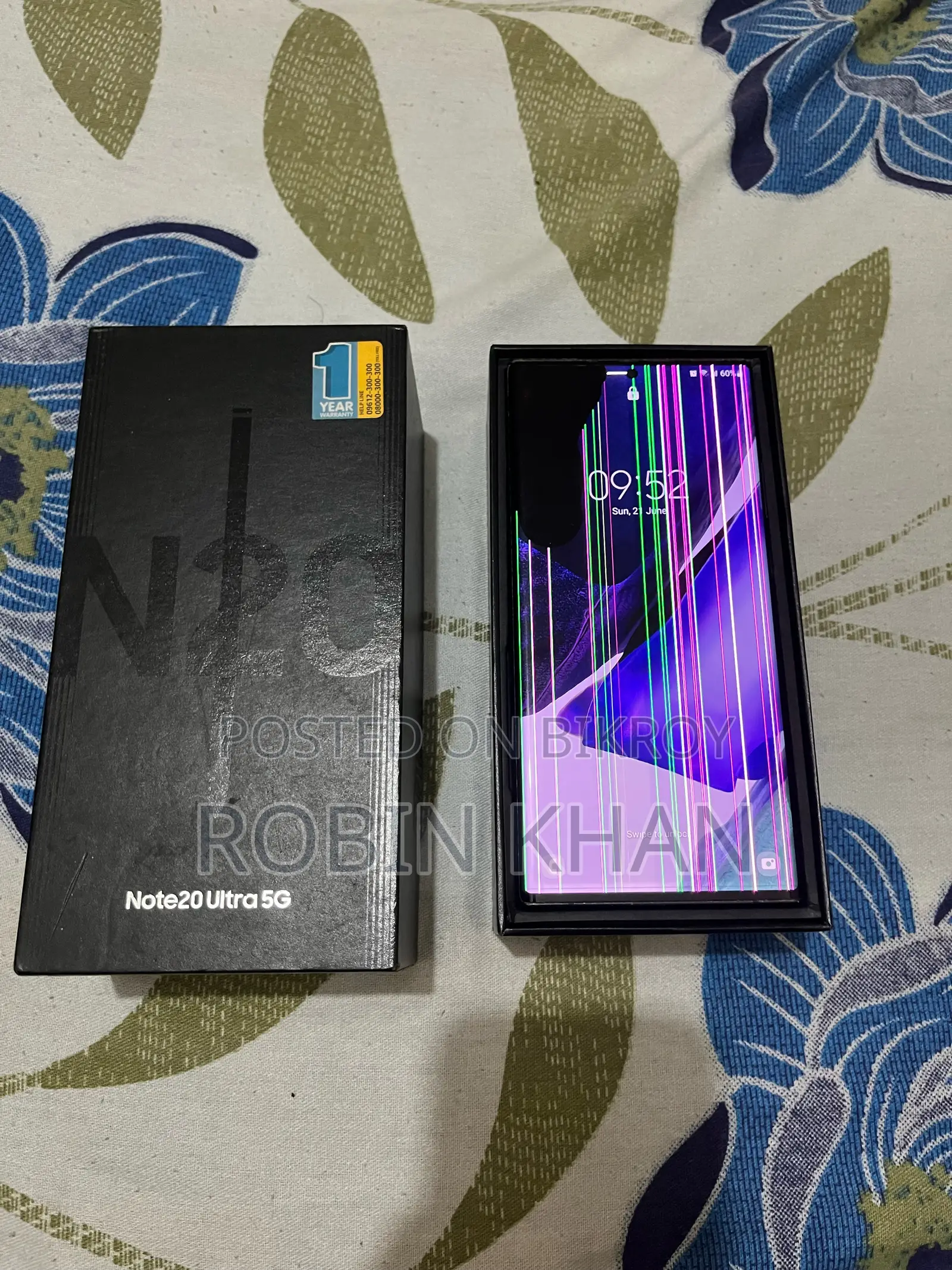 Samsung Galaxy Note 20 Ultra 5G 256 GB Black