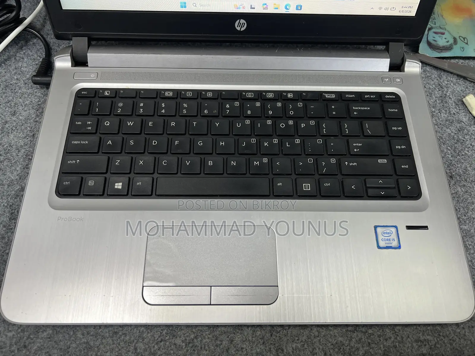 Laptop HP 650 G3 4GB Intel Core i5 SSD 256GB