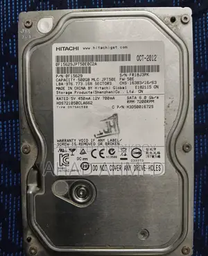 Hitachi 500gb Ram Harddisk