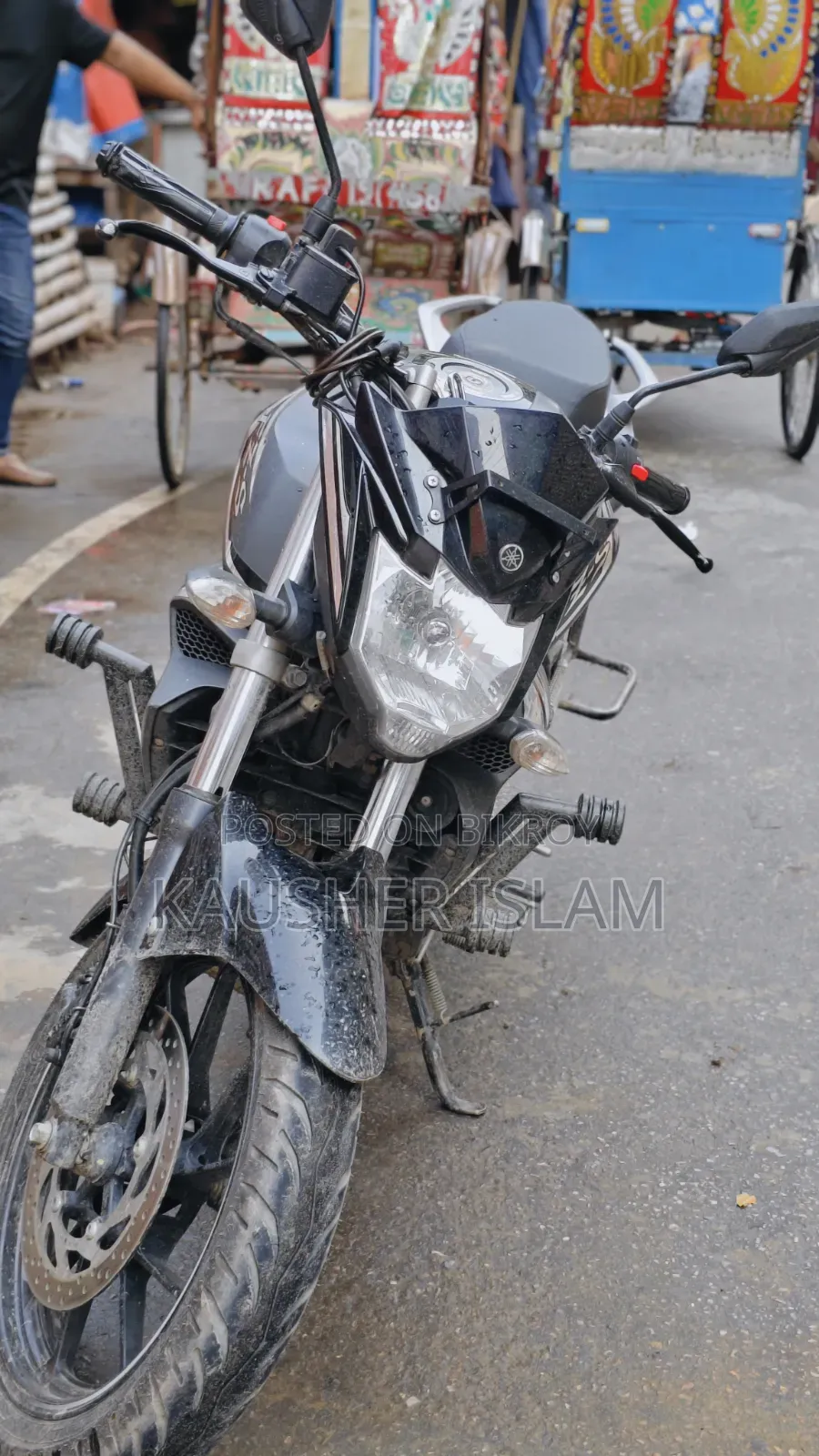 New Yamaha FZ 2025 Black