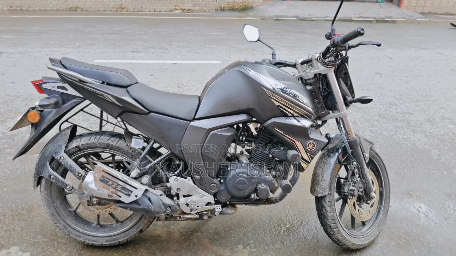 New Yamaha FZ 2025 Black