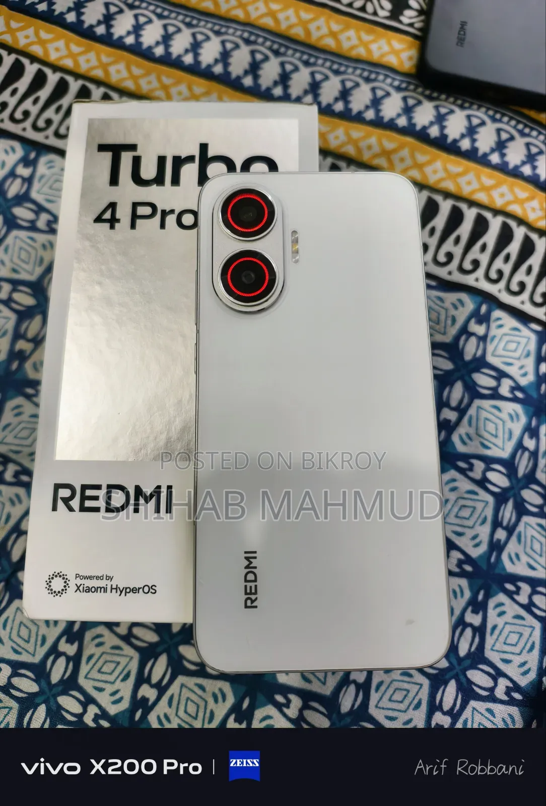 New Xiaomi Redmi Turbo 4 Pro 256 GB White