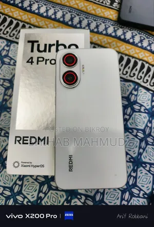 New Xiaomi Redmi Turbo 4 Pro 256 GB White