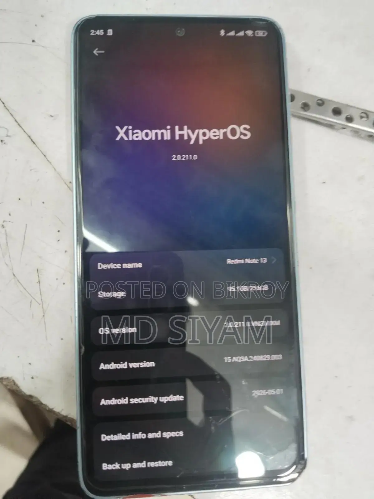 Xiaomi Redmi Note 13 256 GB Blue