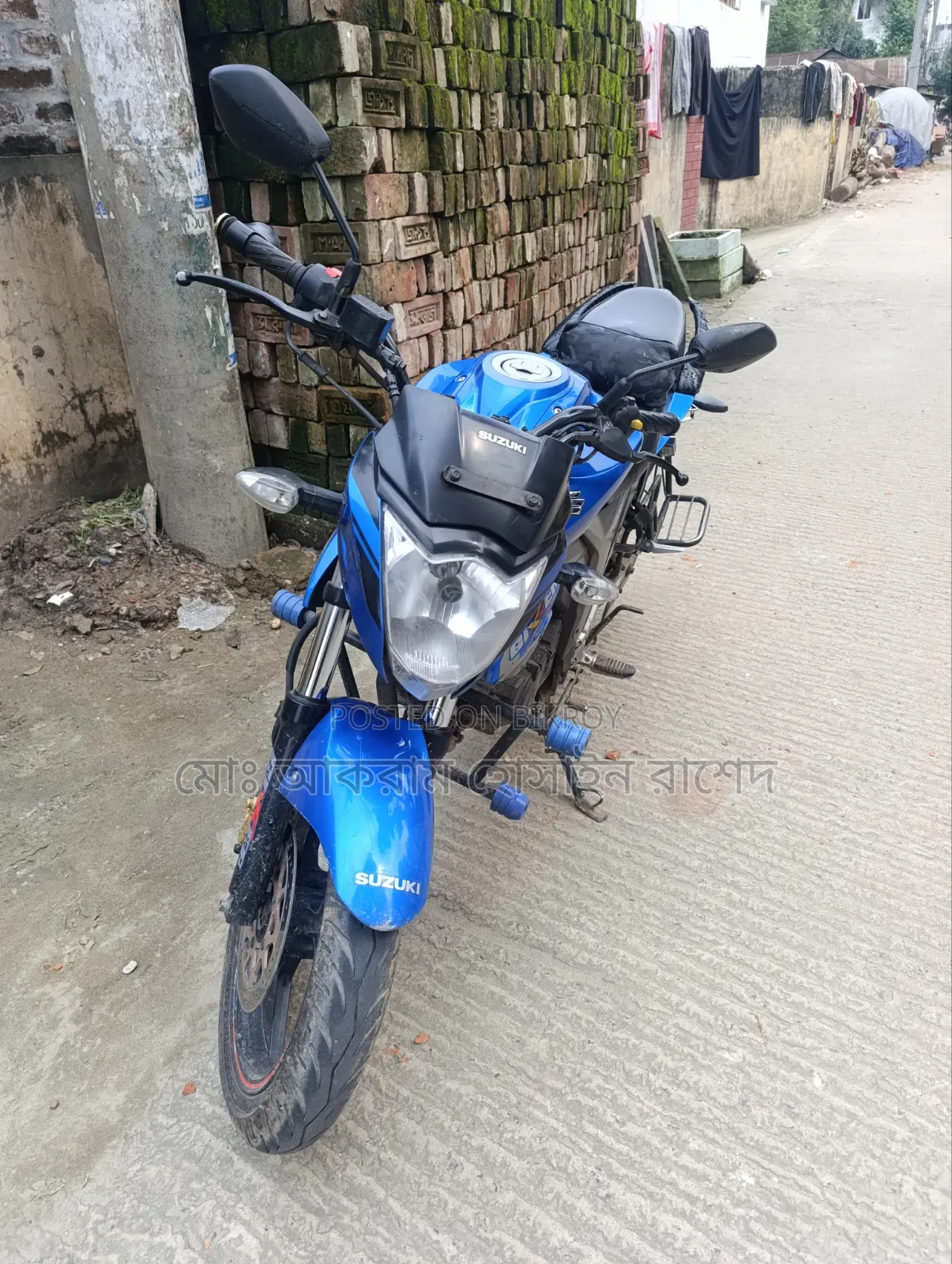 Suzuki Gixxer Monotone 2022 Blue