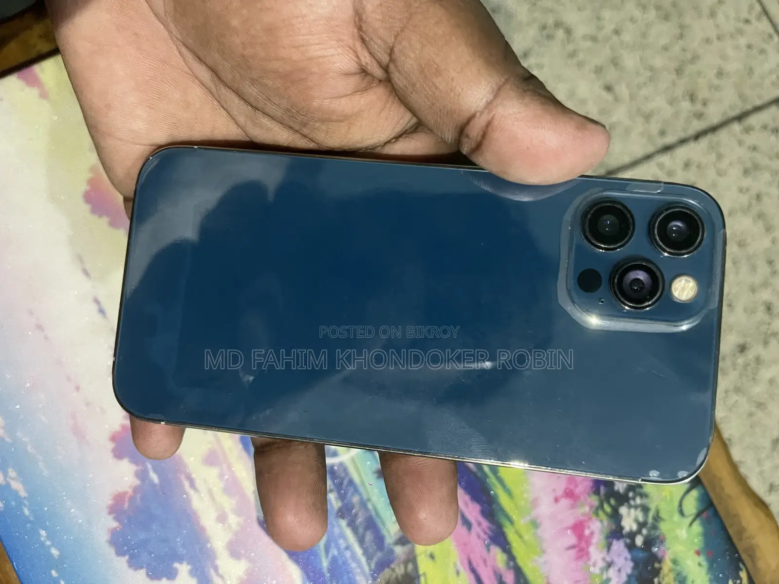 অ্যাপল আইফোন ১২ প্রো ১২৮ জিবি ব্লু