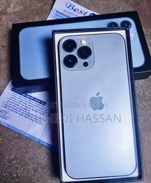অ্যাপল আইফোন ১৩ প্রো ম্যাক্স ২৫৬ জিবি নীল