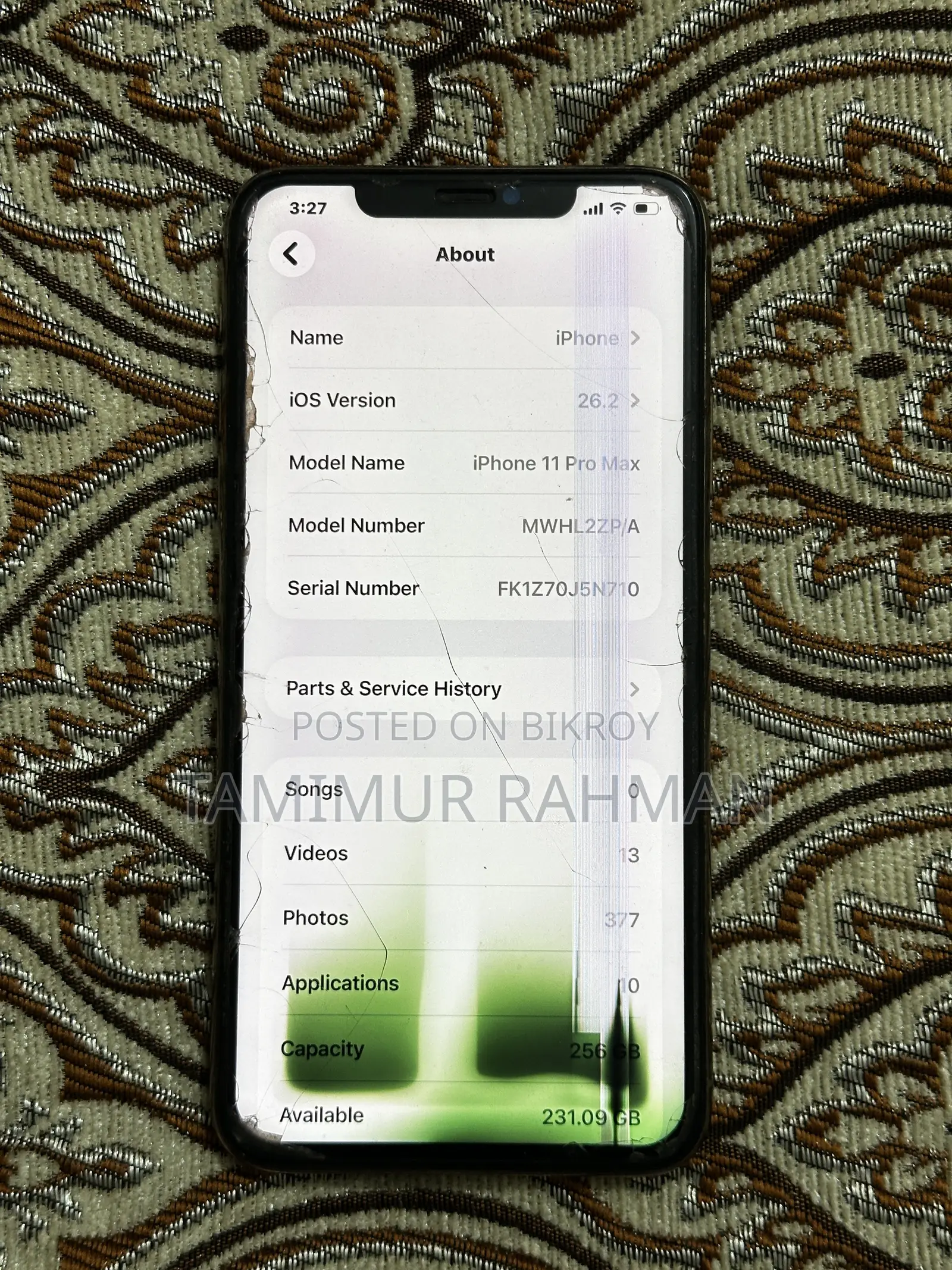 Apple iPhone 11 Pro Max 256 GB Rose Gold