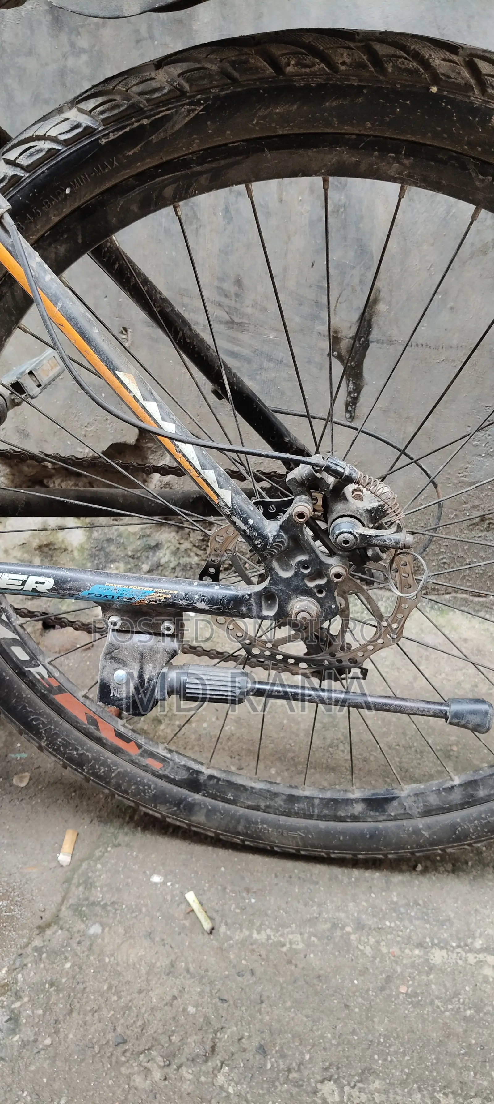 Fresh Condition Bicycle. Running Bicycle.