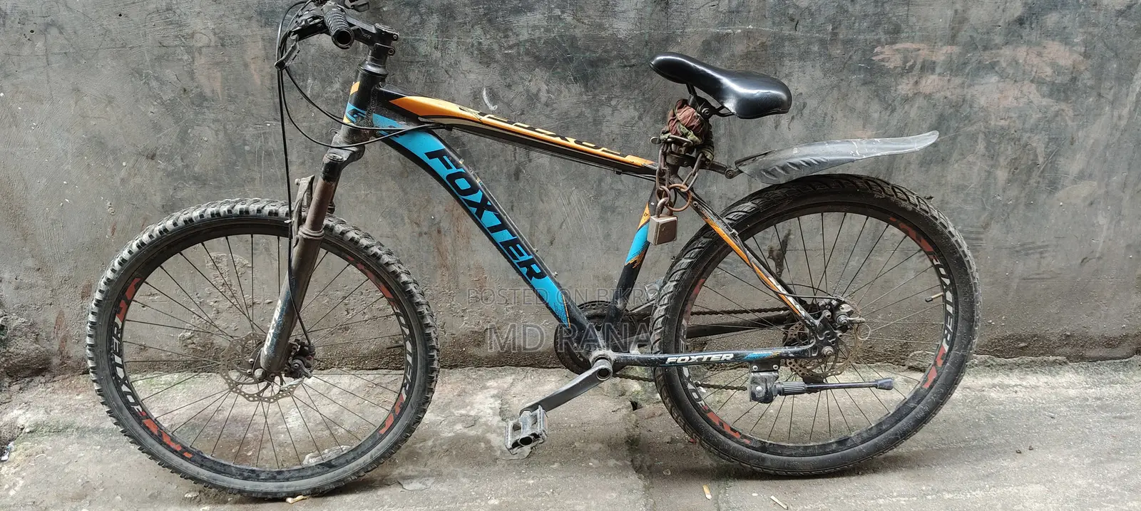 Fresh Condition Bicycle. Running Bicycle.