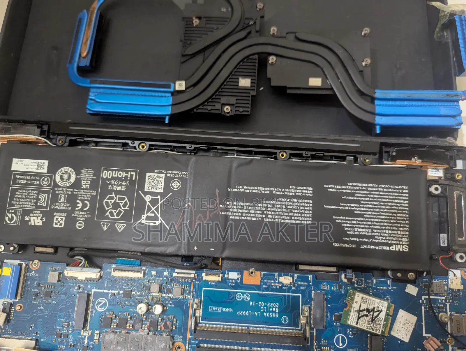 ল্যাপটপ Acer Predator Helios 300 16GB Intel Core I5 SSD 512GB