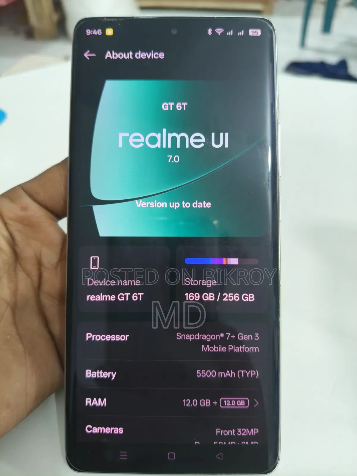 Realme GT 6 256 GB White
