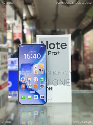 নিউ শাওমি রেডমি নোট ১৫ প্রো+ ২৫৬ জিবি রেড