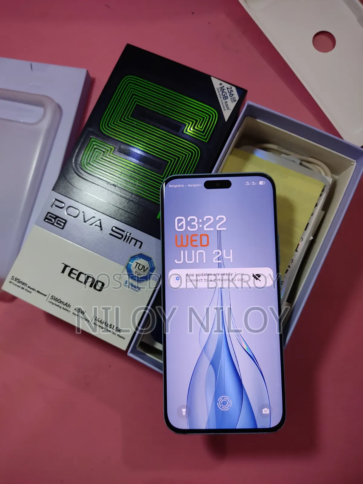 Mobile Phone 256 GB Blue