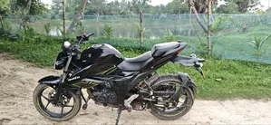 New Suzuki Gixxer Fi ABS 2024 Black