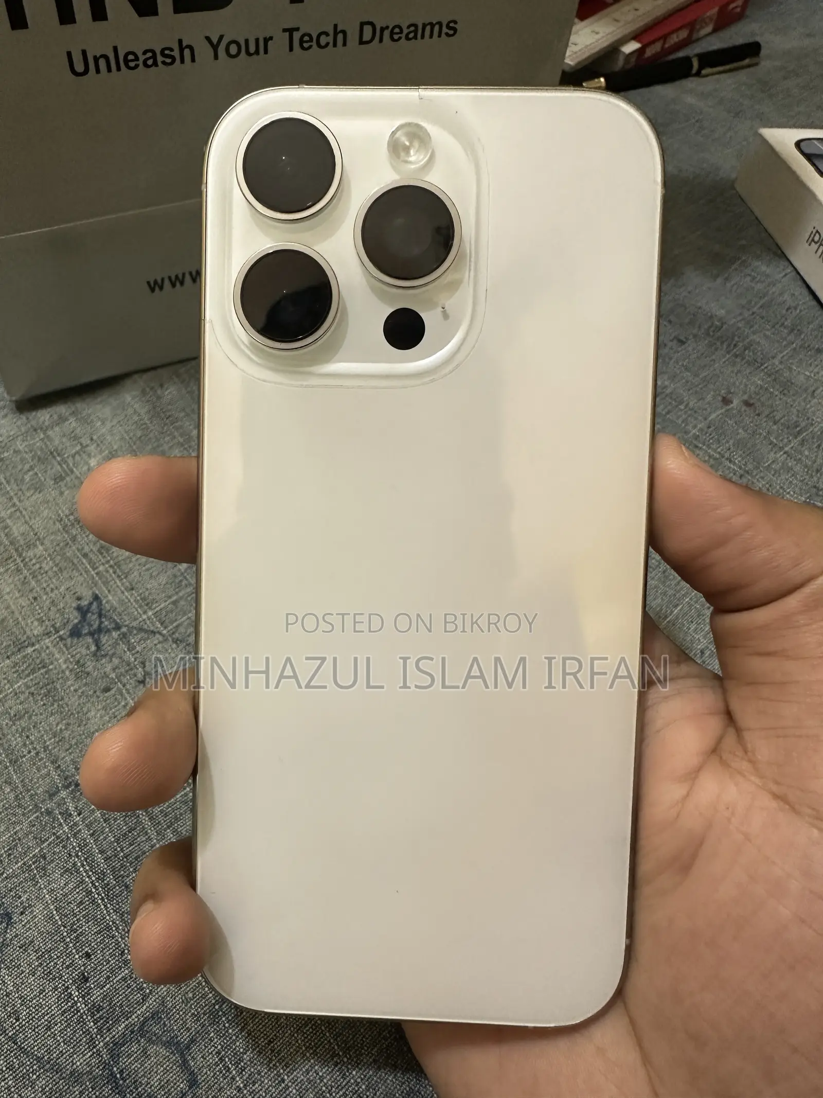 অ্যাপল আইফোন ১৬ প্রো ৫১২ জিবি সাদা
