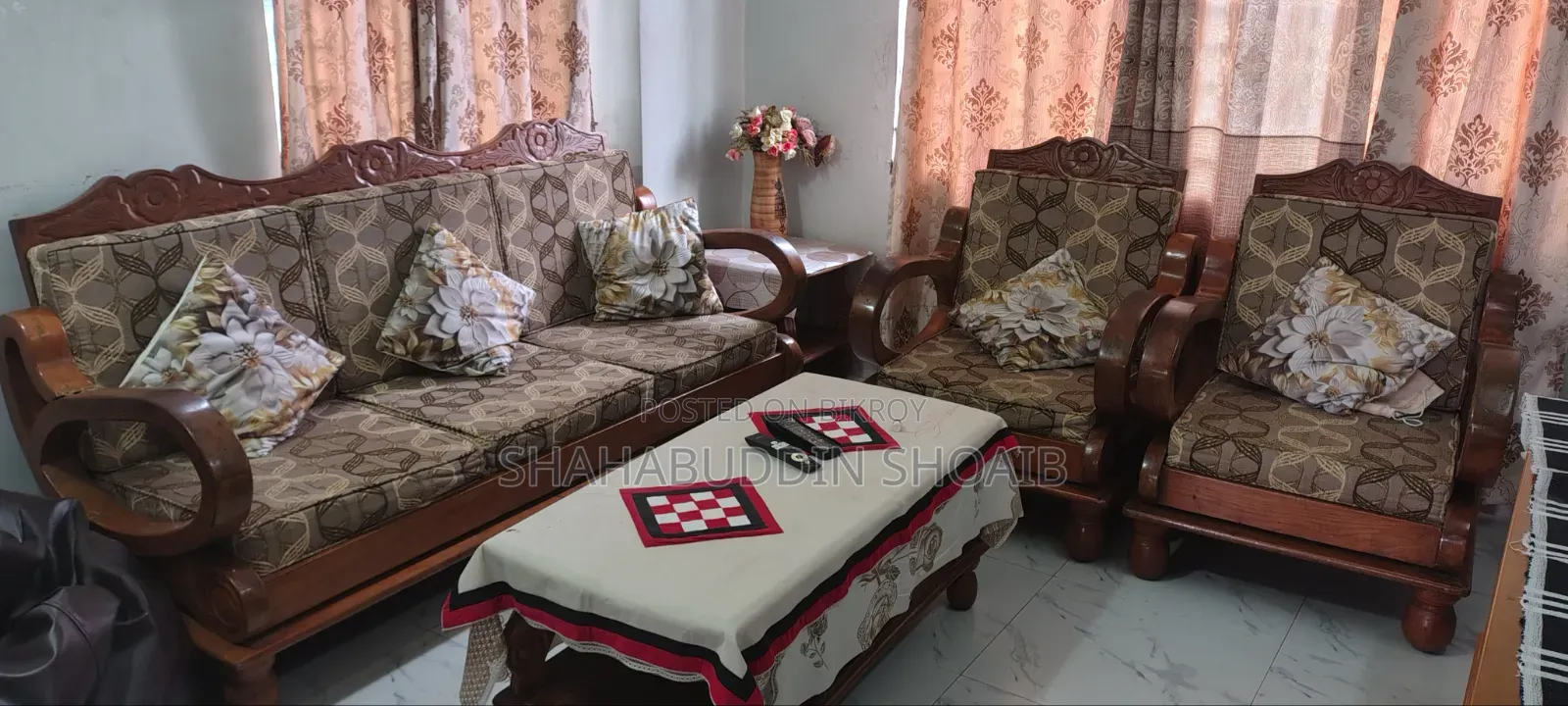 Sofa Set Segun Wood