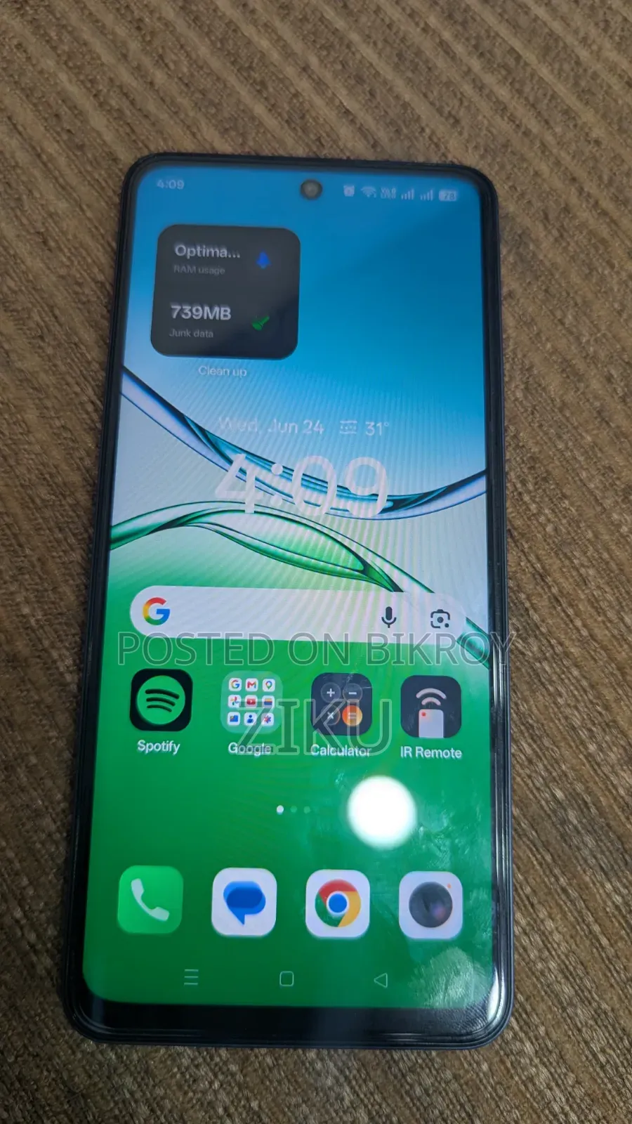 New Oppo A5X 128 GB Blue