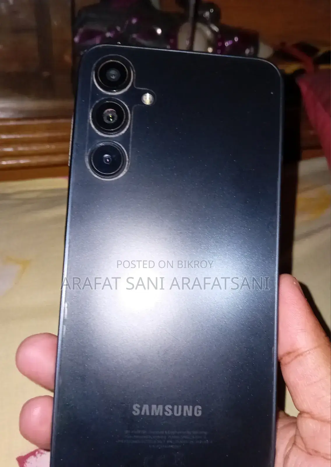 নতুন স্যামসাং গ্যালাক্সি এ১৬ ৫জি ১২৮ জিবি কালো