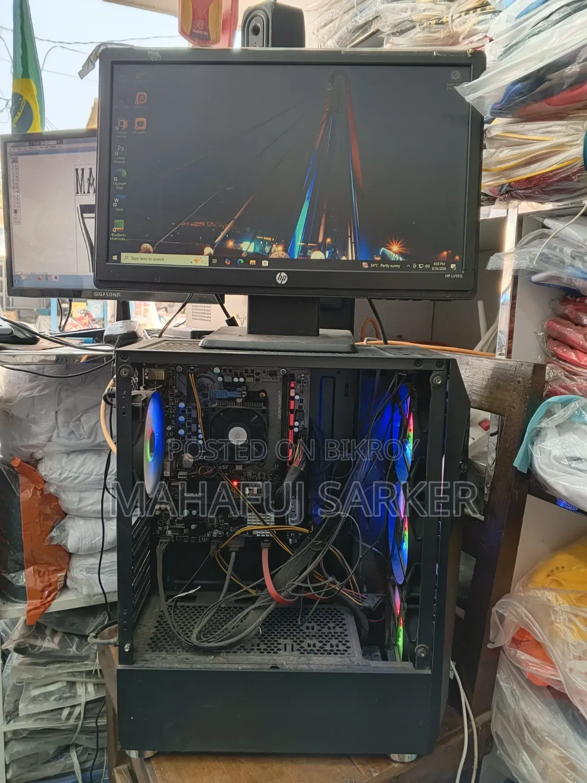 Desktop Computer Dell Inspiron 3000 8GB AMD Ryzen 3 SSD 512GB