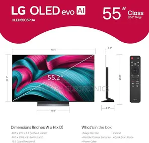 55 Inch Class Lg Oled Evo Ai C5 4k Smart Tv 2025