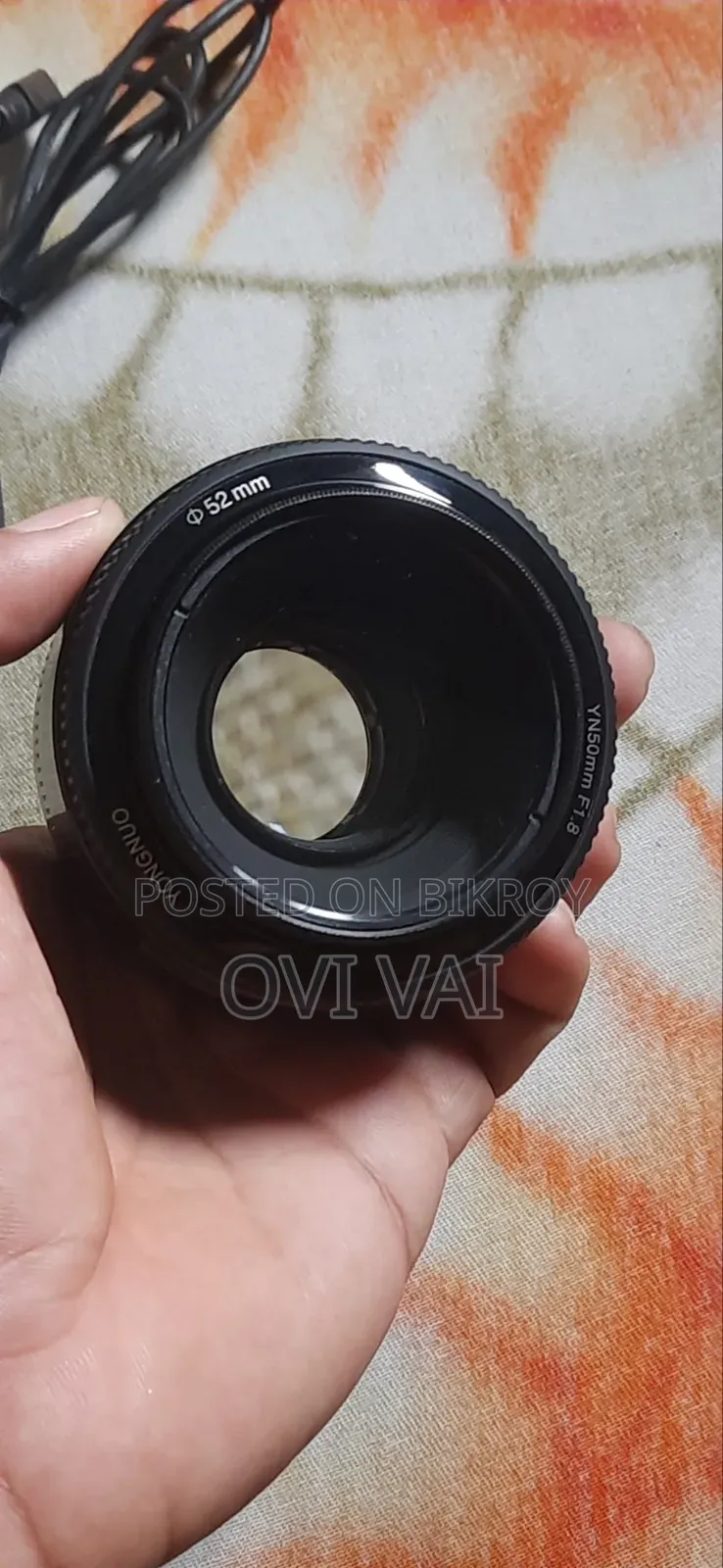 ক্যানন ৬০০ডি ৫০মিমি প্রাইম লেন্স সহ