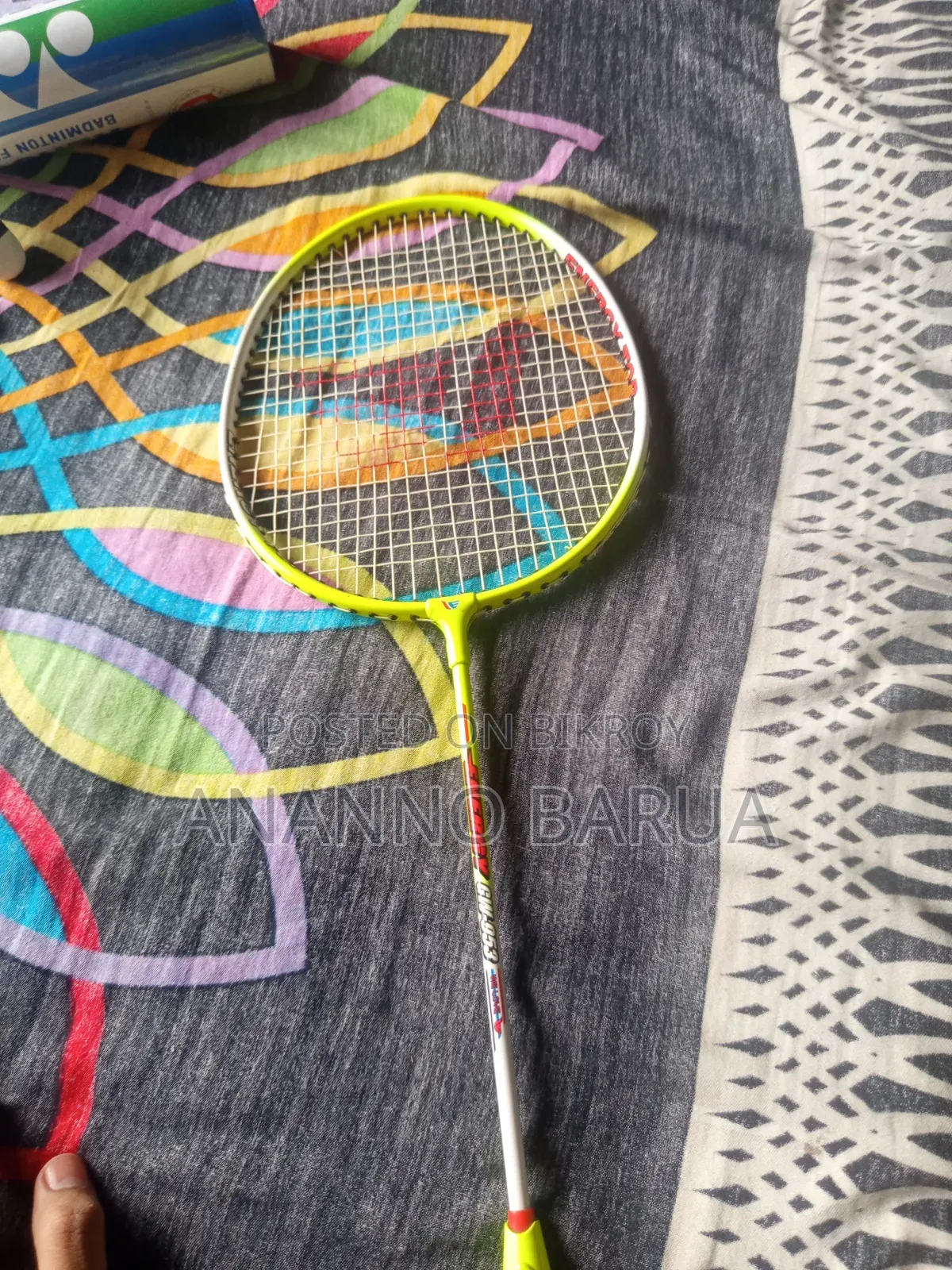 Yonex® ব্যাডমিন্টন কম্বো সেট কভার এবং শাটলকক সহ