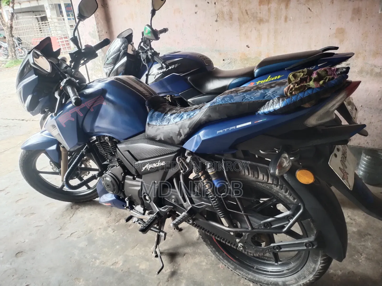 New TVS Apache RTR 160 2V ABS 2021 Green
