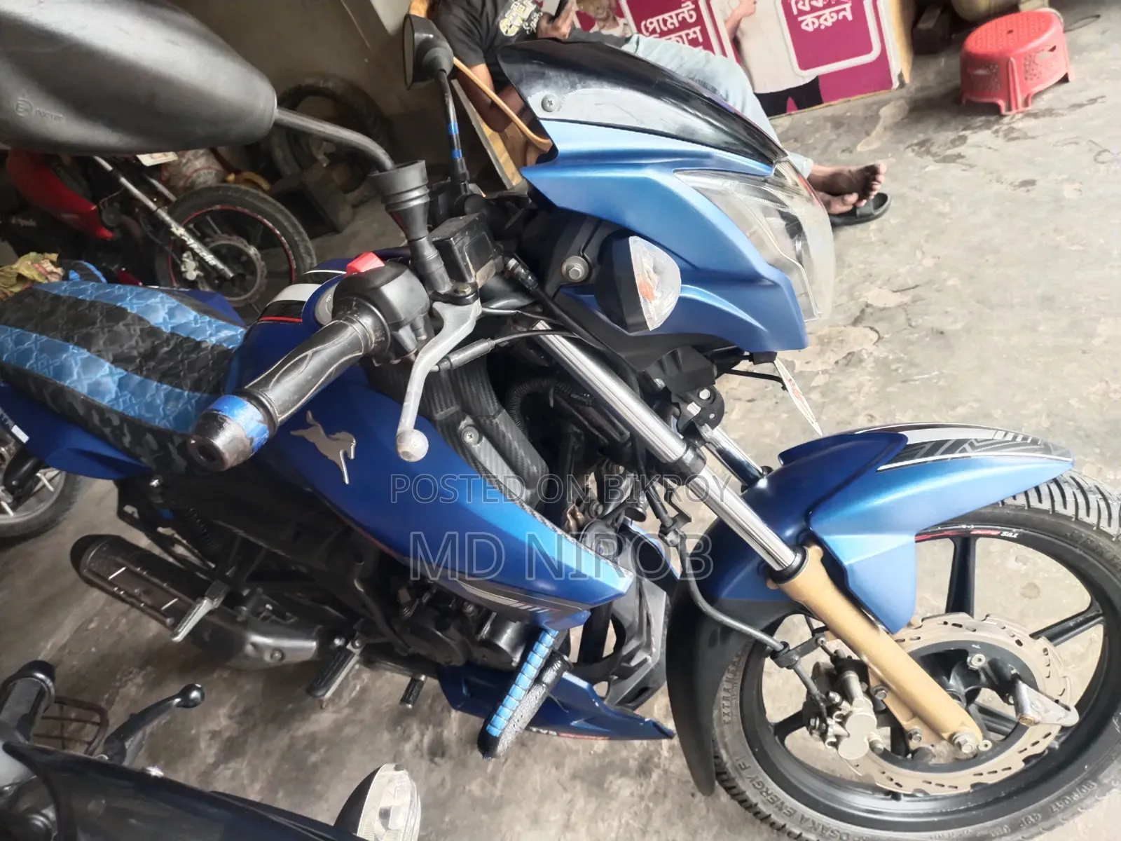 New TVS Apache RTR 160 2V ABS 2021 Green