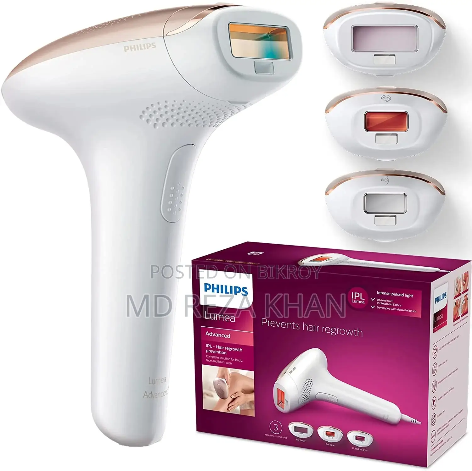 Philips Lumea Advanced IPL Hair Removal Device
